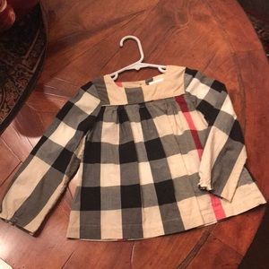Burberry Peplum Top